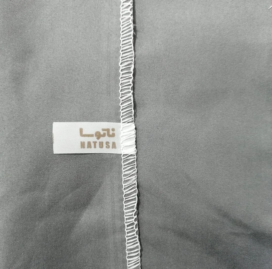ملحفه ناتوسا مدل کشدار میکرو دو نفره سایز 180x200 سانتی متر