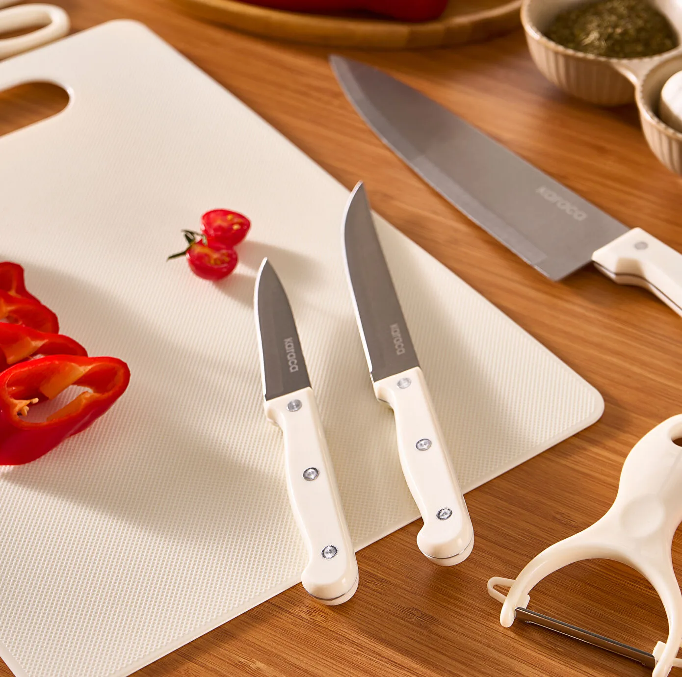 سرویس چاقو 5 پارچه کاراجا مدل SHARP