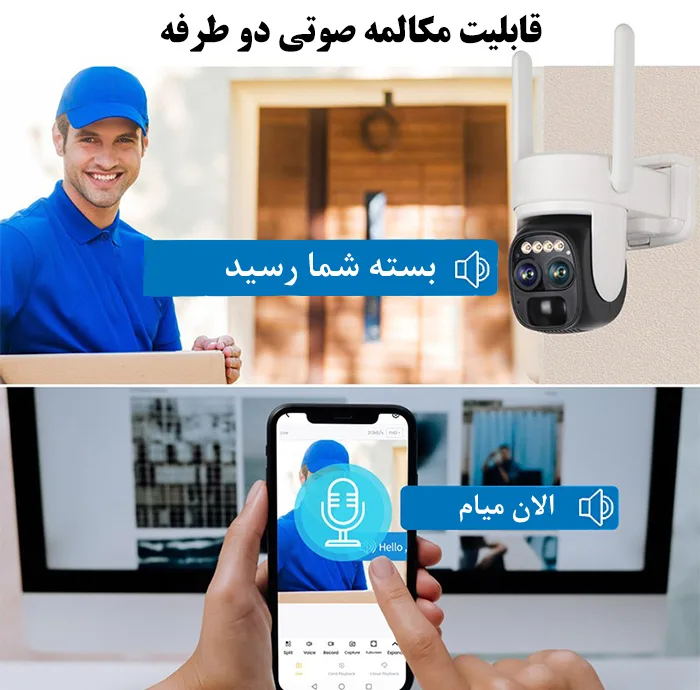 دوربین مداربسته تحت شبکه اوکم مدل TP2