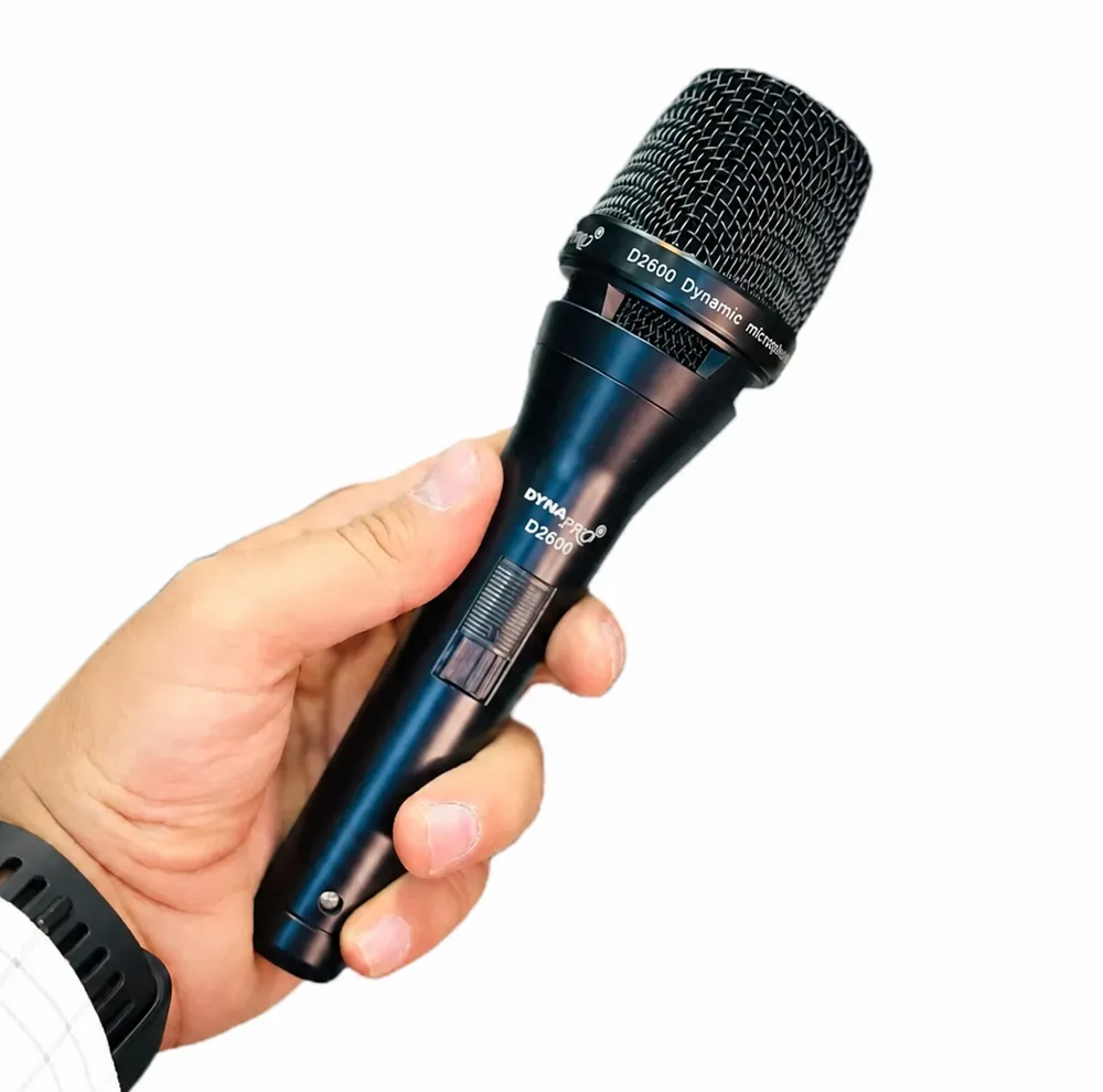 میکروفن داینامیک دایناپرو مدل 2600 با درگاه اتصال XLR