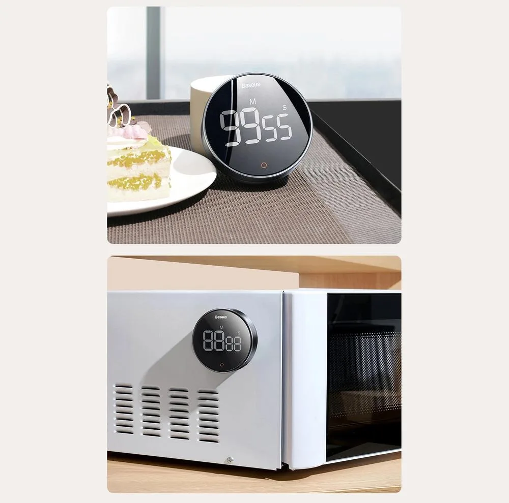 زمان‌ سنج آشپزخانه باسئوس مدل FMDS Timer Pro