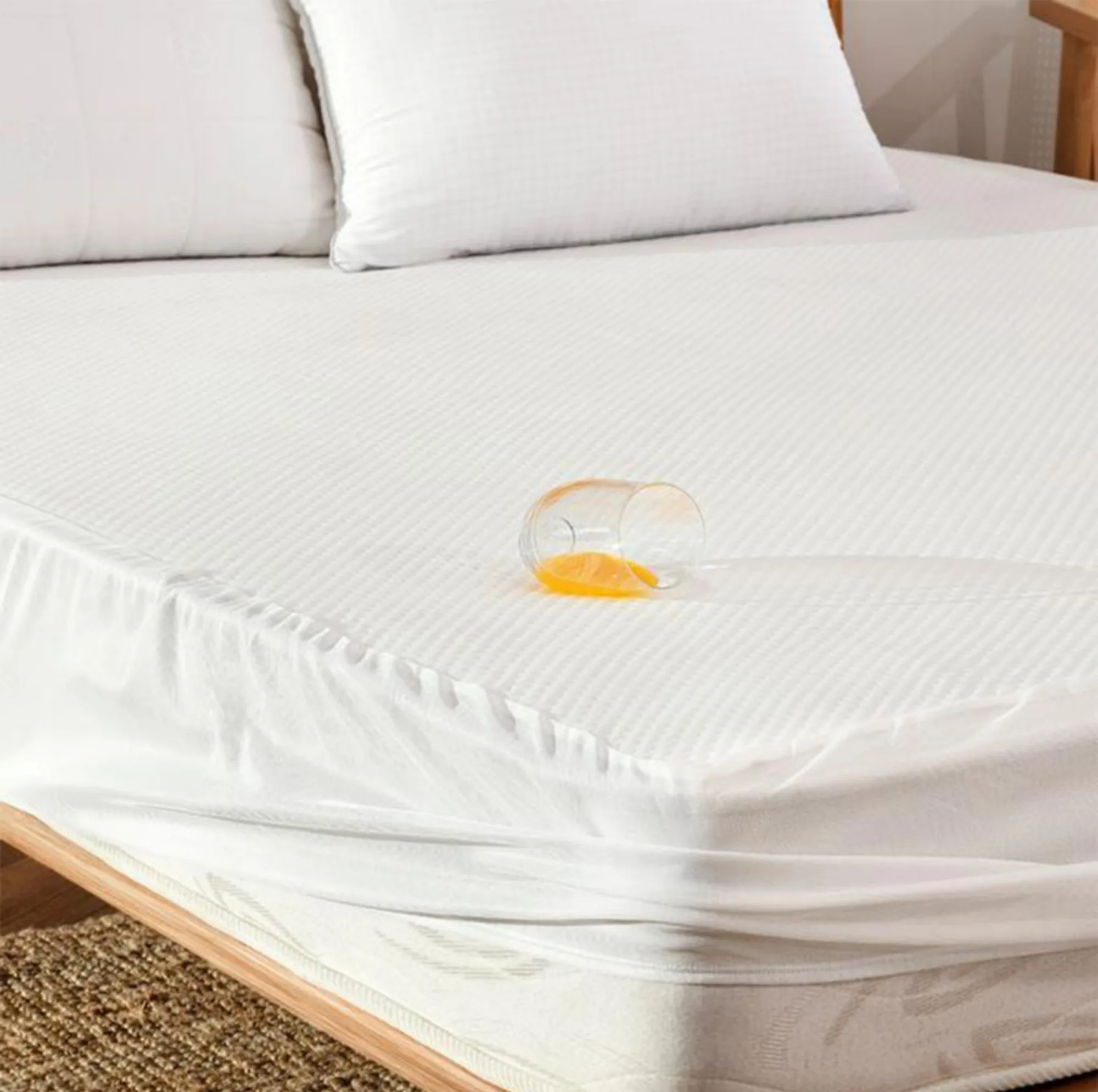 محافظ تشک ضد آب نیکیا مدل niki76 دو نفره سایز 160×200 سانتی متر