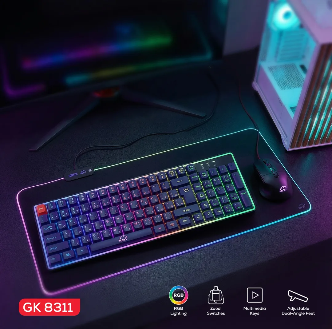 کیبورد مخصوص بازی تسکو مدل GK 8311 Apollo
