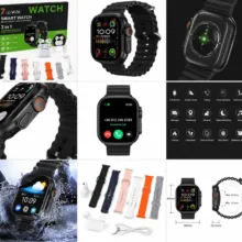 ساعت هوشمند سایز49 میلیمتری مدل TX22 ULTRA3 با بند سیلیکونی