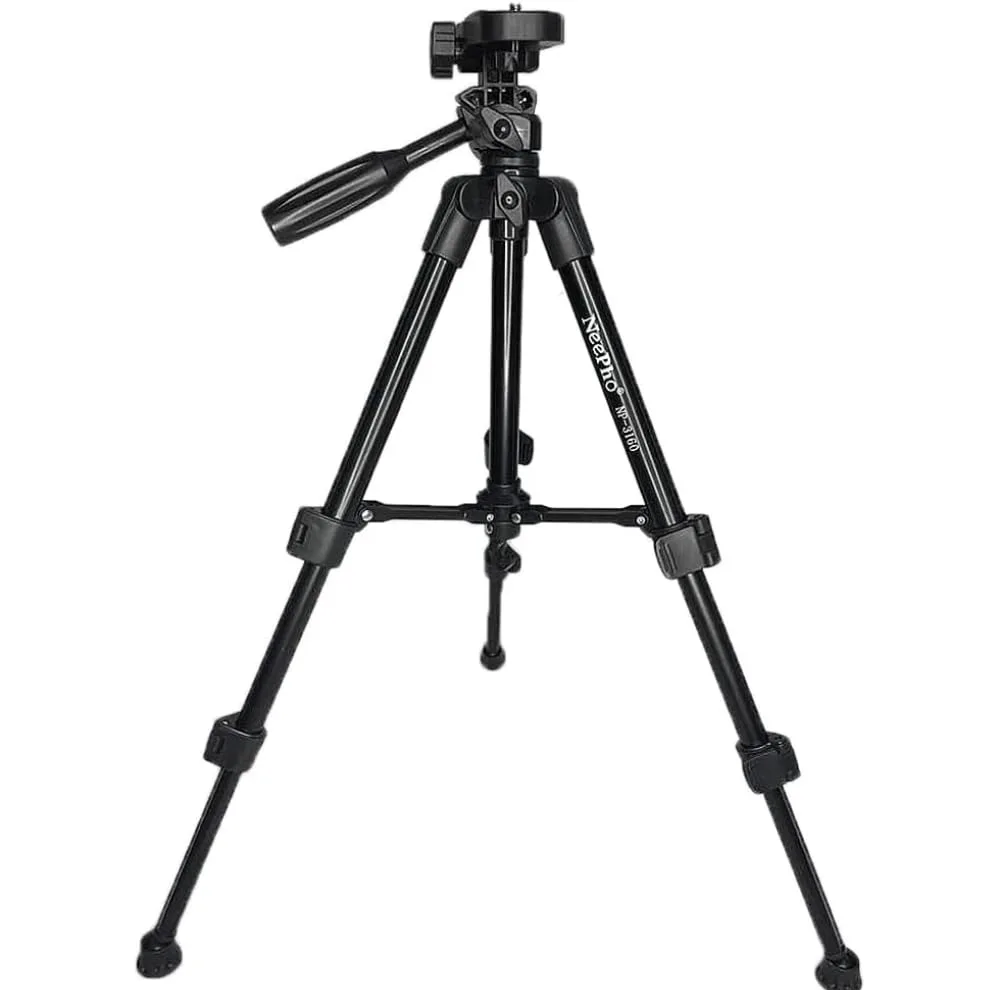 سه پایه دوربین نیفو مدل NP-3180 با حداکثر ارتفاع 150 سانتی‌متر