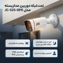 دوربین مداربسته تحت شبکه بالت جاوید مدل JC-525-GPD