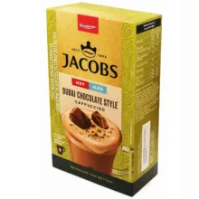 کاپوچینو با طعم دبی چاکلت جاکوبز - 19.5 گرم بسته 8 عددی