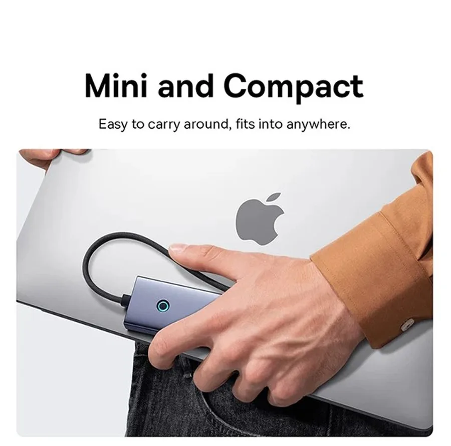 هاب 4 پورت USB-C بیسوس مدل B0005280A813