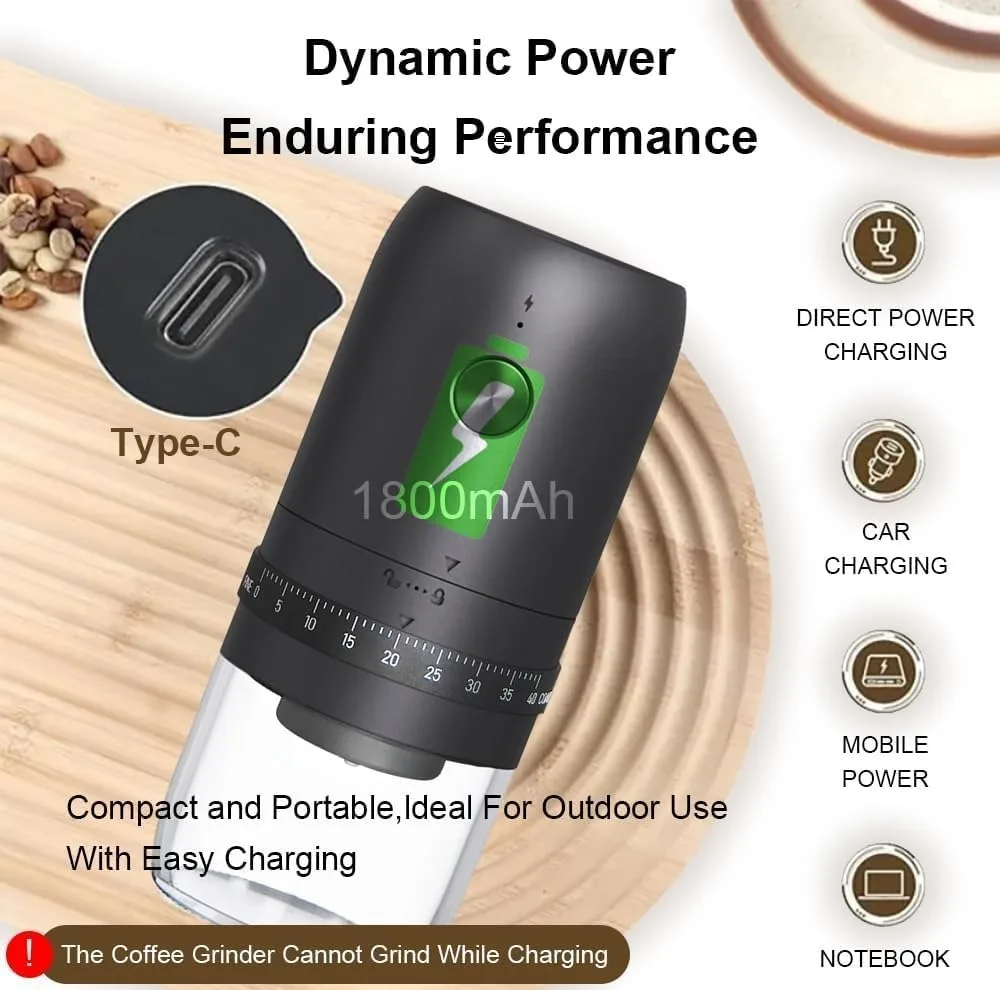 آسیاب قهوه مدل شارژی Electric Coffee Grinder