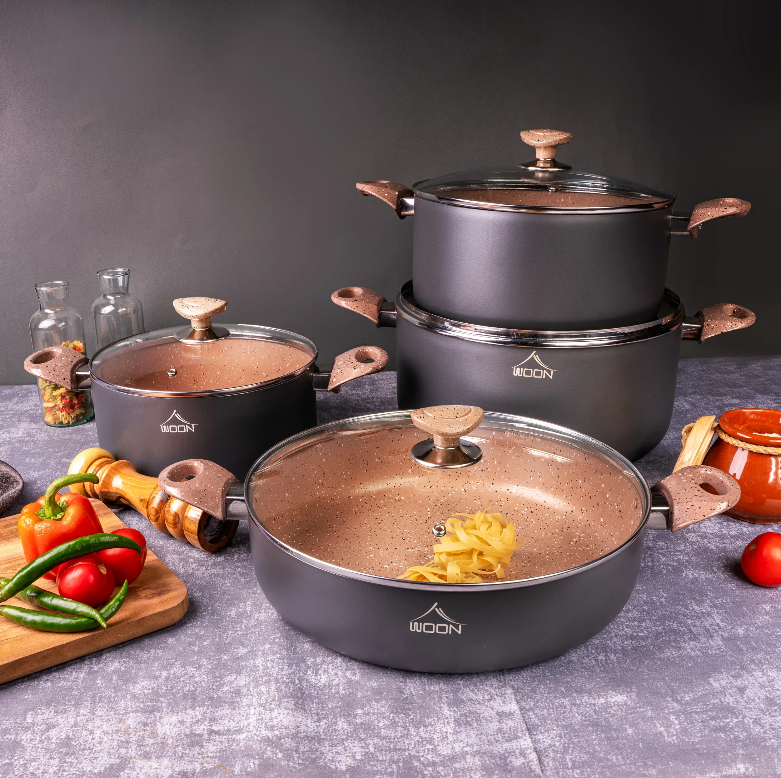 سرویس پخت و پز 8 پارچه وون مدل بیسمارک