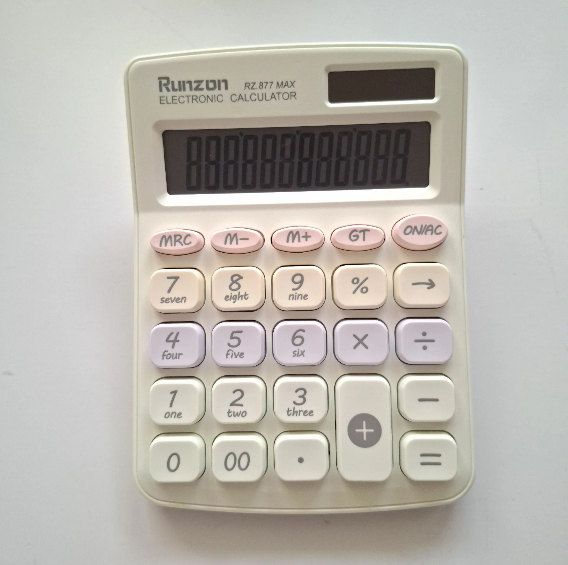 ماشین حساب مدل دکمه کیبوردی رانزن طرح Rz.877MAX