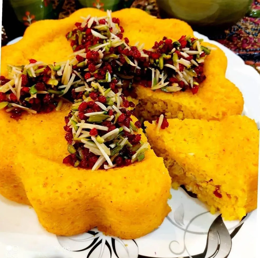 ظرف پخت به گز مدل خورشیدی