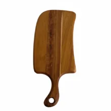 تخته گوشت مدل چوبی طرح ساطوری