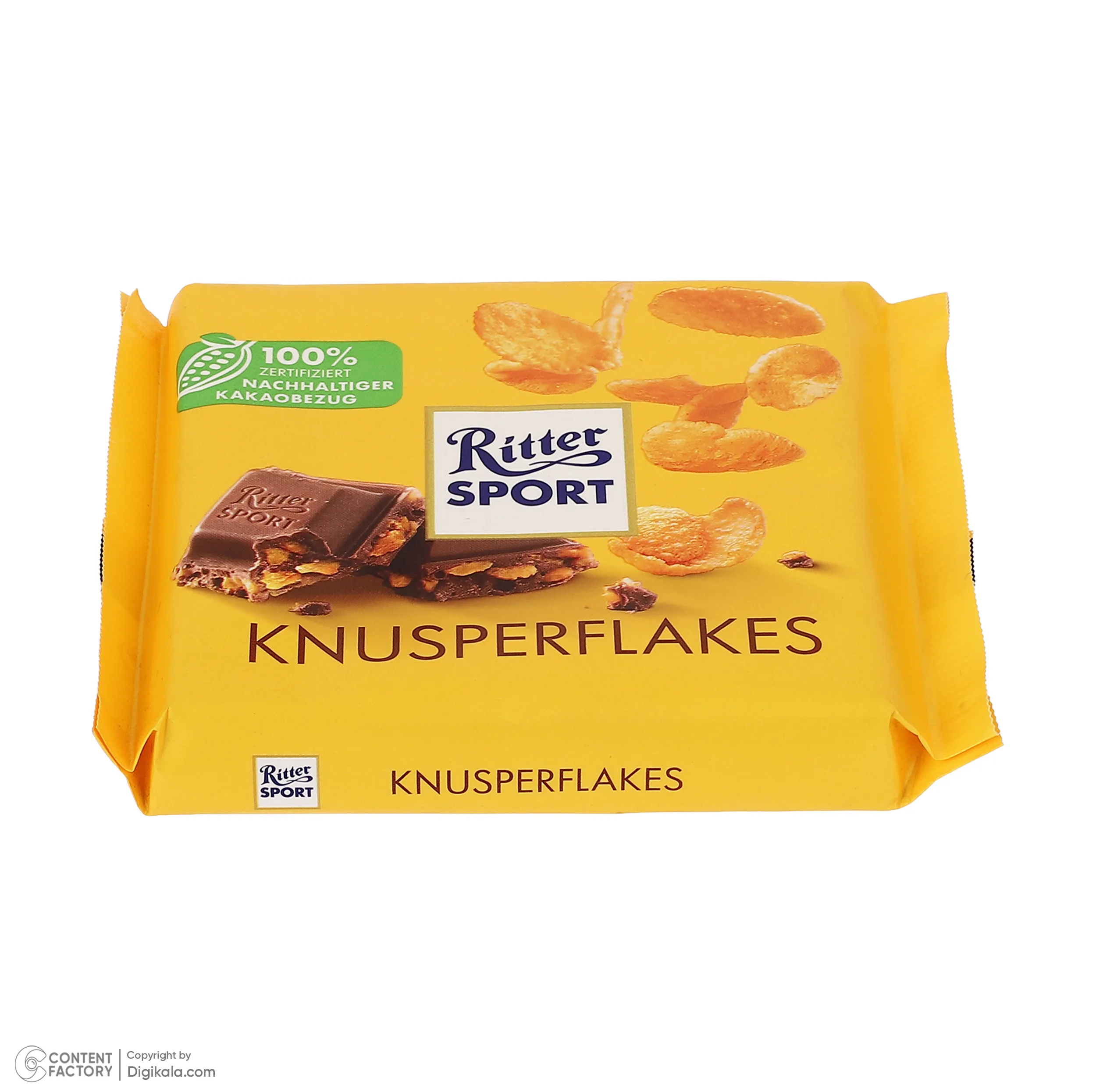 شکلات Crispy Flakes ریتر اسپورت - 100 گرم