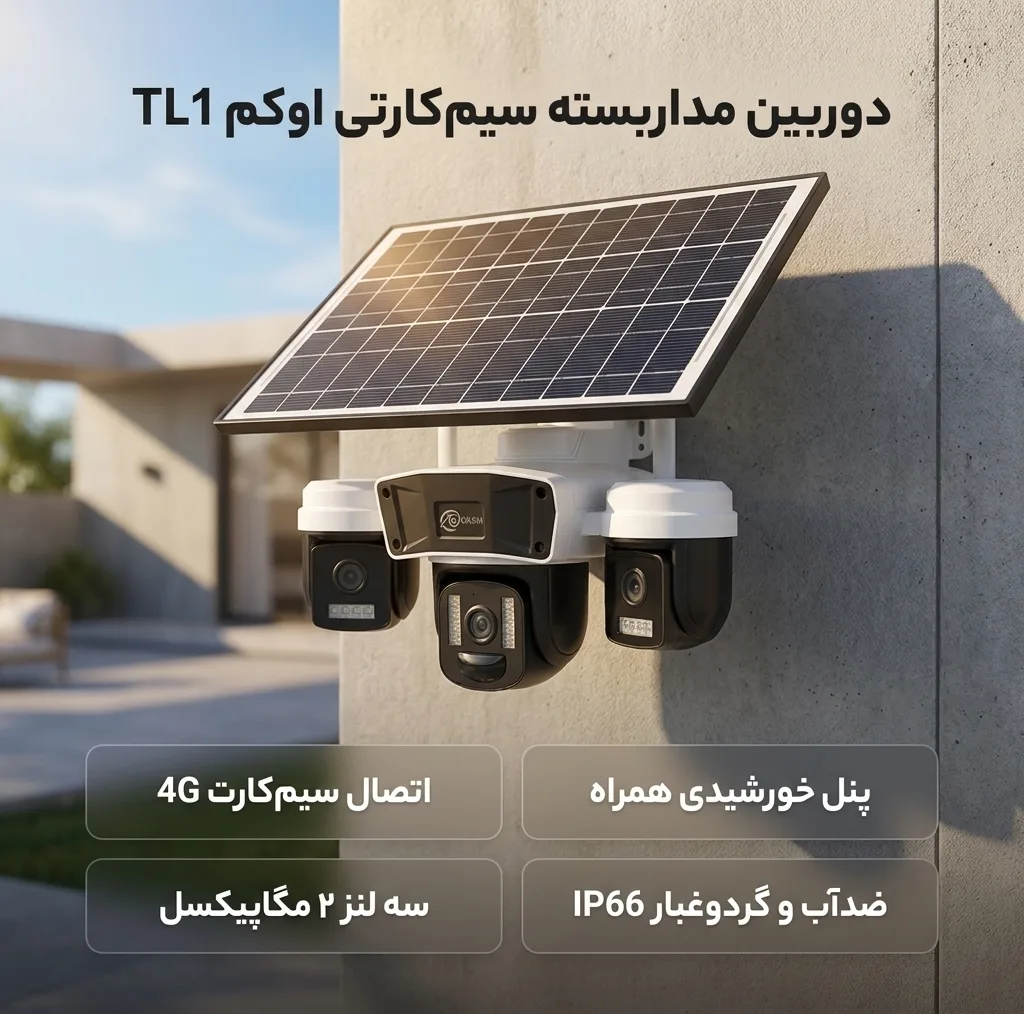 دوربین مداربسته تحت شبکه اوکم مدل TL1