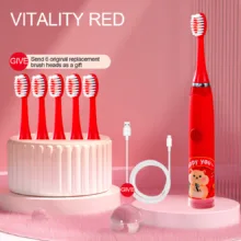 مسواک برقی مدل ultrasonic به همراه ۵ سری یدک