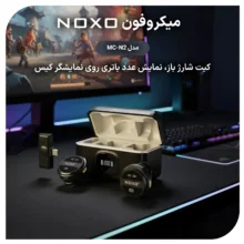 میکروفن بی‌ سیم یقه‌ ای نوکسو مدل MC‑N2 با درگاه اتصال USB‑C
