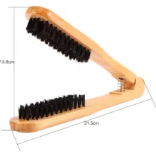برس کراتین مو مدل چوبی کد K23IX