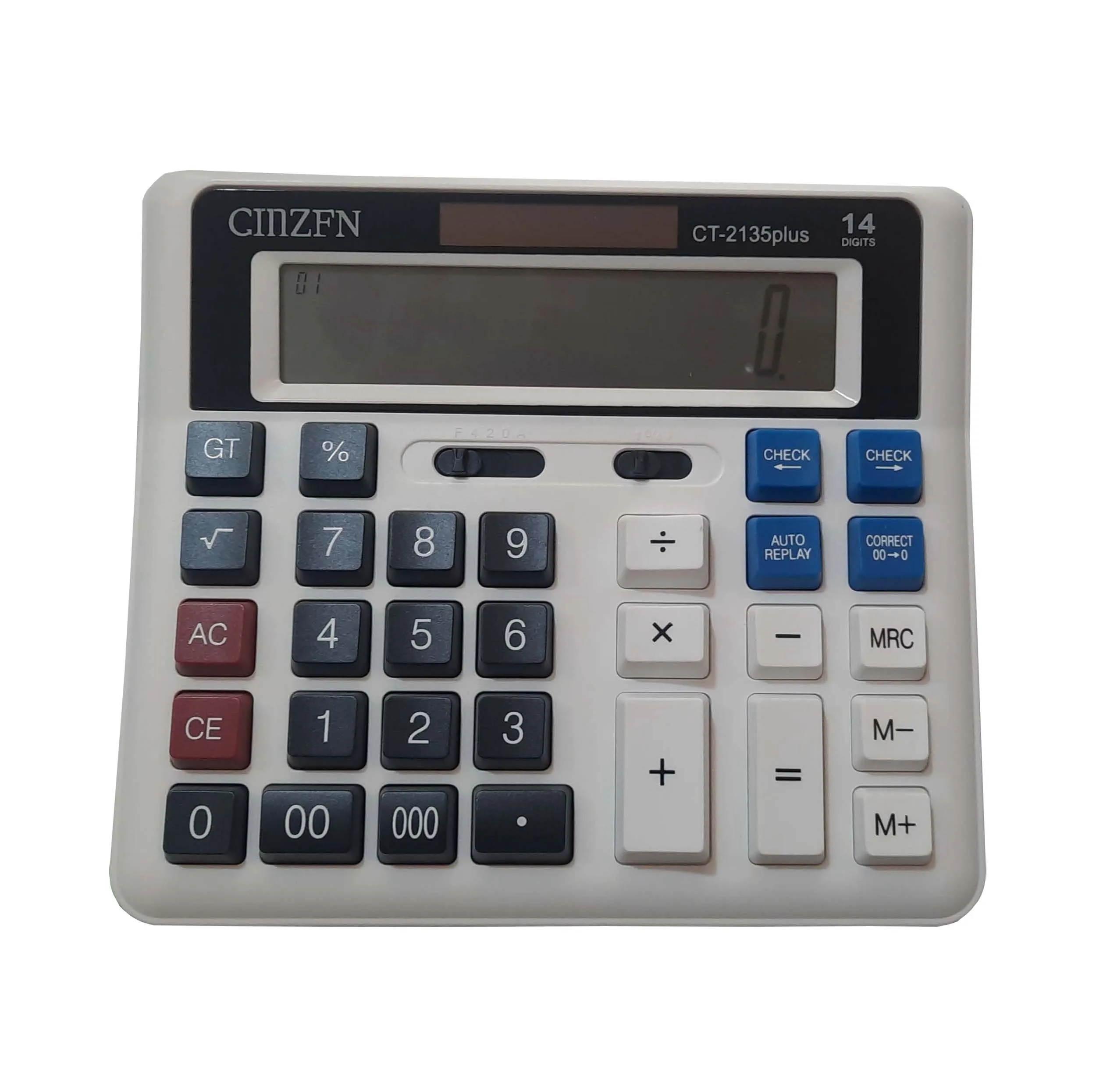 ماشین حساب رومیزی ژینفن مدل CT-2135PLUS کد 2135