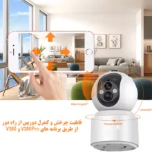 دوربین مداربسته تحت شبکه سیم کارتی مدل IPC-V380-VQ001-G