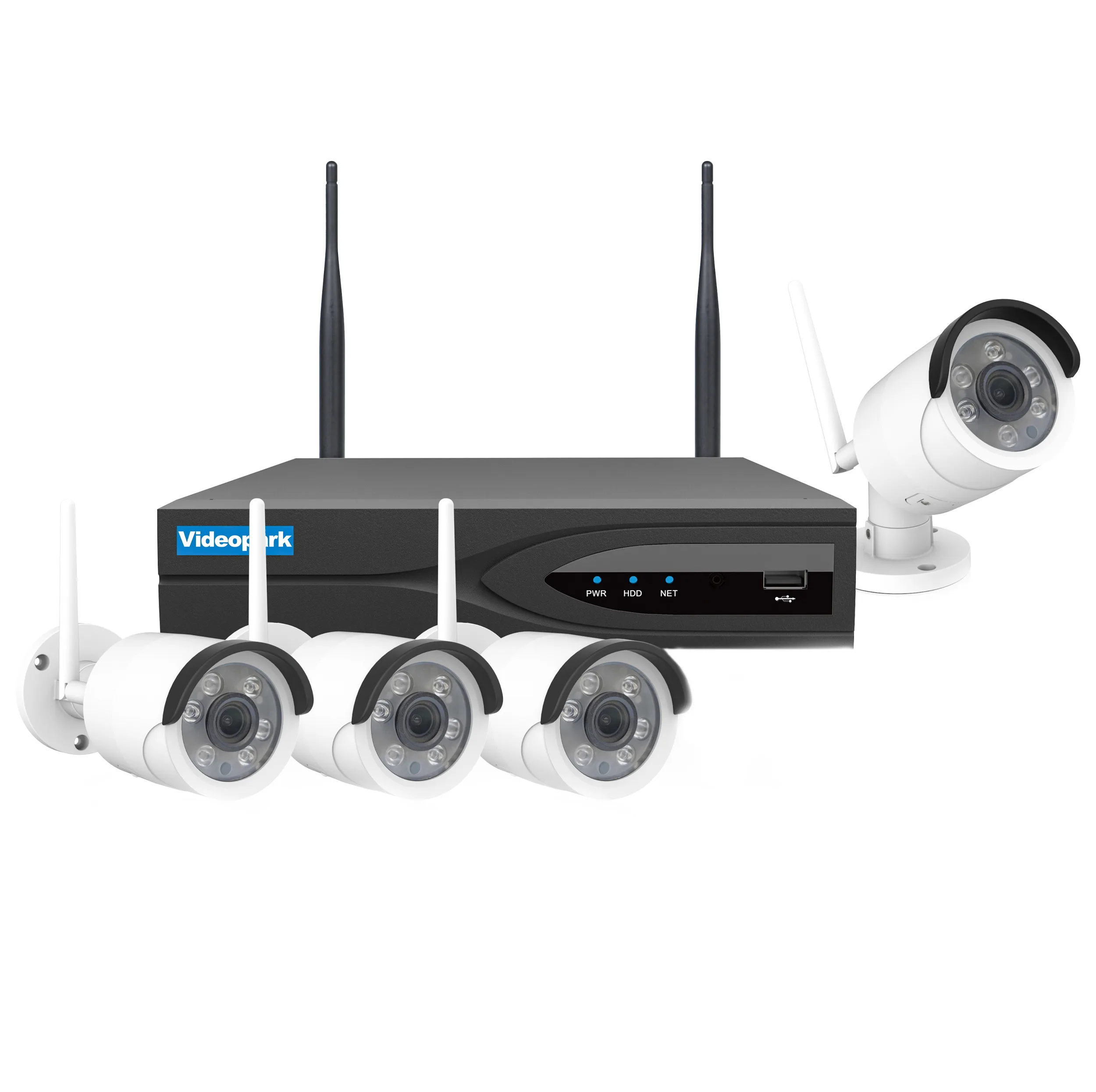سیستم نظارتی تحت شبکه ویدئوپارک مدل 4CH Wifi NVR Kit
