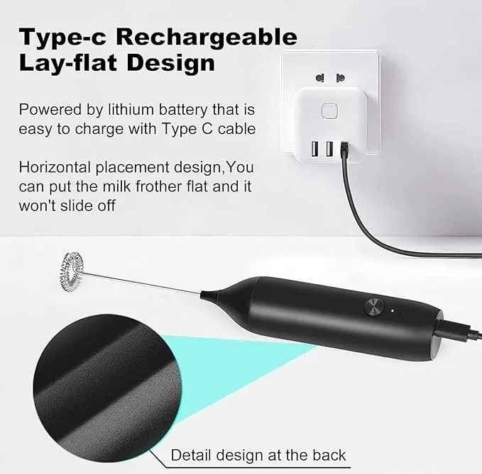 همزن شیر مدل Electric Milk Frother Rechargeable