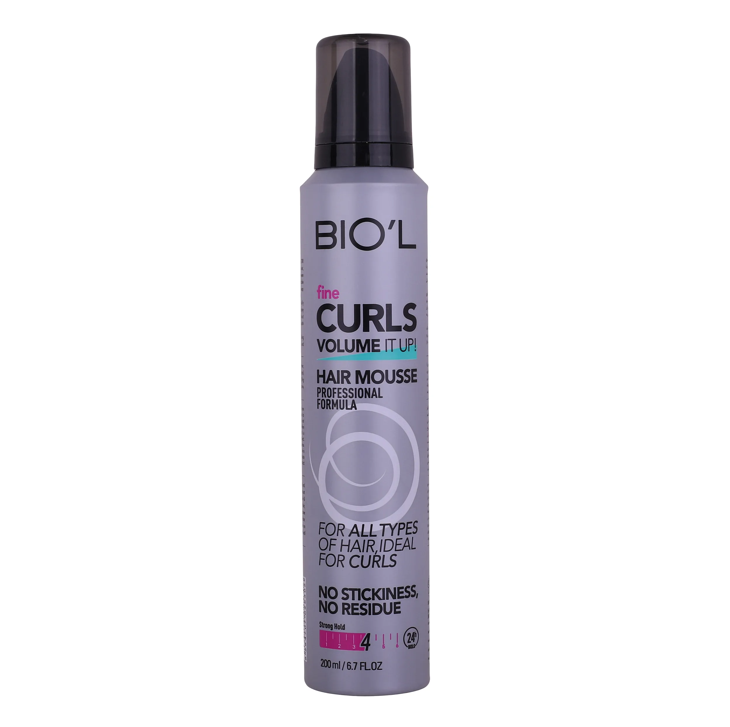 موس مو بیول مدل 4 FINE CURLS مناسب موهای فر حجم 200 میلی لیتر