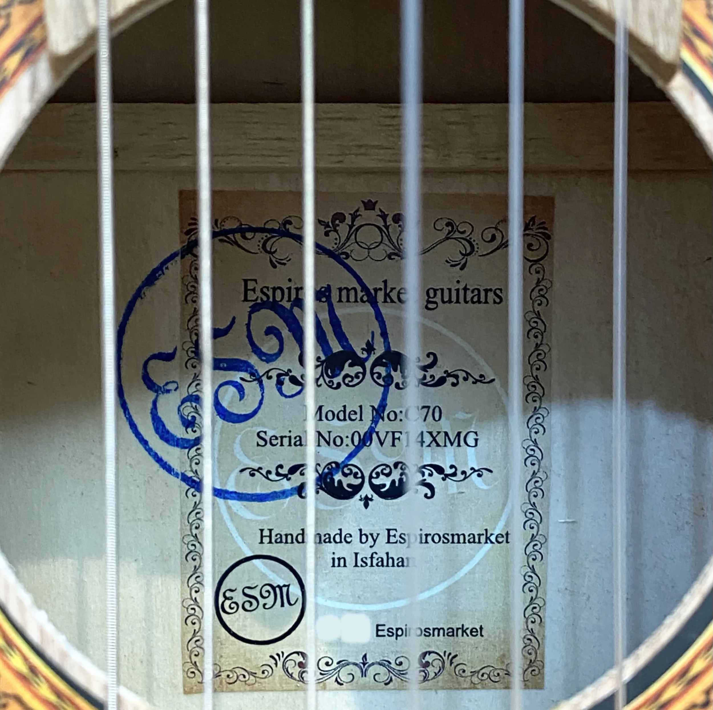 گیتار اسپیروس مدل c70