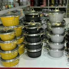 سرویس پخت و پز 15 پارچه پرتو مدل زنبوری