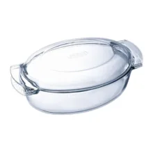 ظرف پخت پیرکس مدل مرغ خوری کد 5/8L
