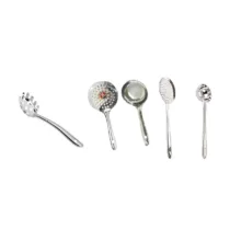 سرویس کفگیر و ملاقه 5 پارچه مدل هندي کد KM5