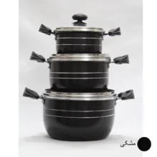 سرویس قابلمه 6 پارچه مدل کندو کد LCH1254