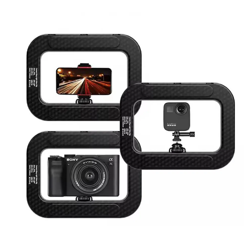 رینگ لایت مدل U200S RGB Handheld Square Ring Light with Stand