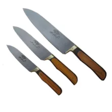 چاقو آشپزخانه مروارید زنجان کد 3496 مجموعه 3 عددی