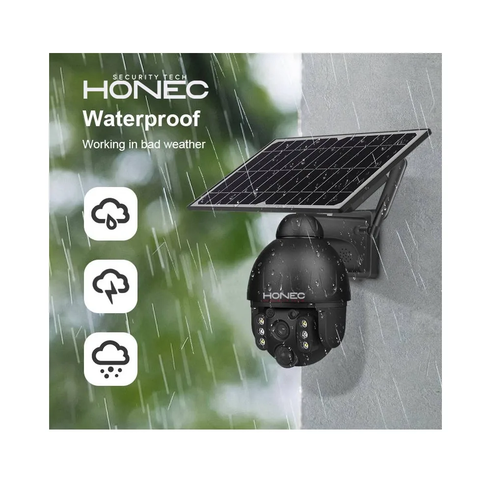 دوربین مداربسته تحت شبکه هونک مدل خورشیدی HN-S588-4G-Solar