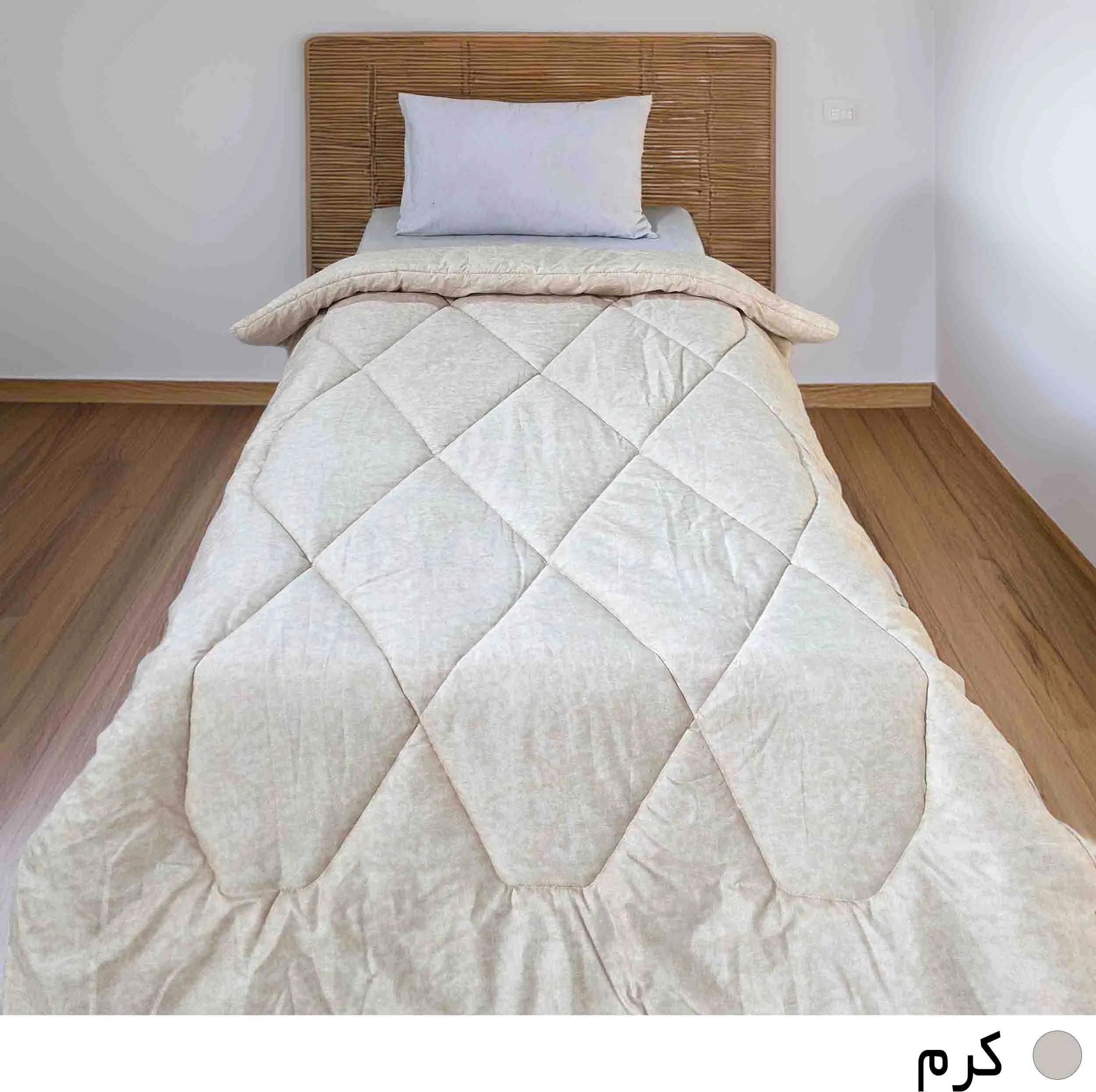 لحاف یک نفره مانیکاهوم مدل پتینه پلاس سایز 150*220 سانتی متر