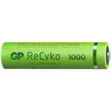 باتری نیم قلمی قابل شارژ جی پی مدل (Rechargeable Recyko 950 (1000 series بسته دو عددی