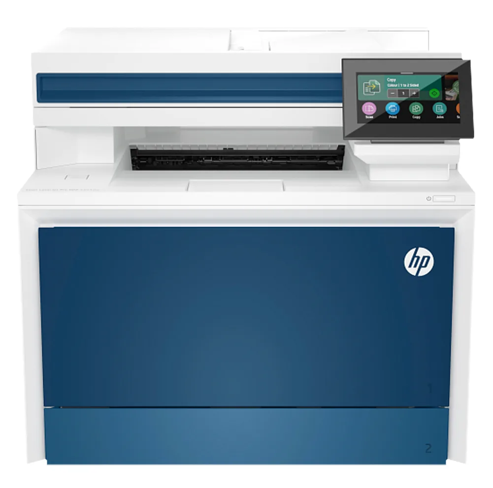 پرینتر لیزری چند کاره رنگی اچ پی مدل LaserJet Pro MFP 4303fdw با اتصال باسیم و بی‌سیم، سایز چاپ A4 با قابلیت چاپ دورو خودکار