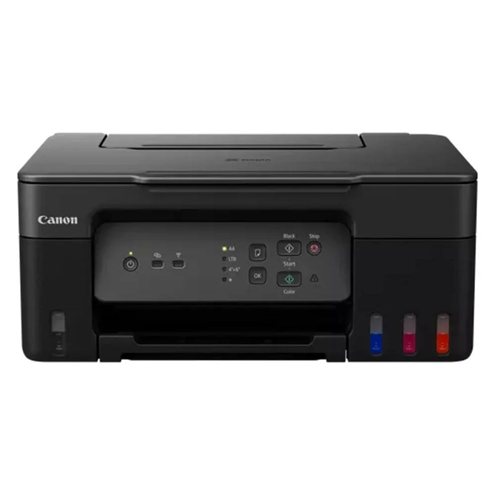 پرینتر جوهر افشان چند کاره رنگی کانن مدل PIXMA G2430 سایز چاپ A4