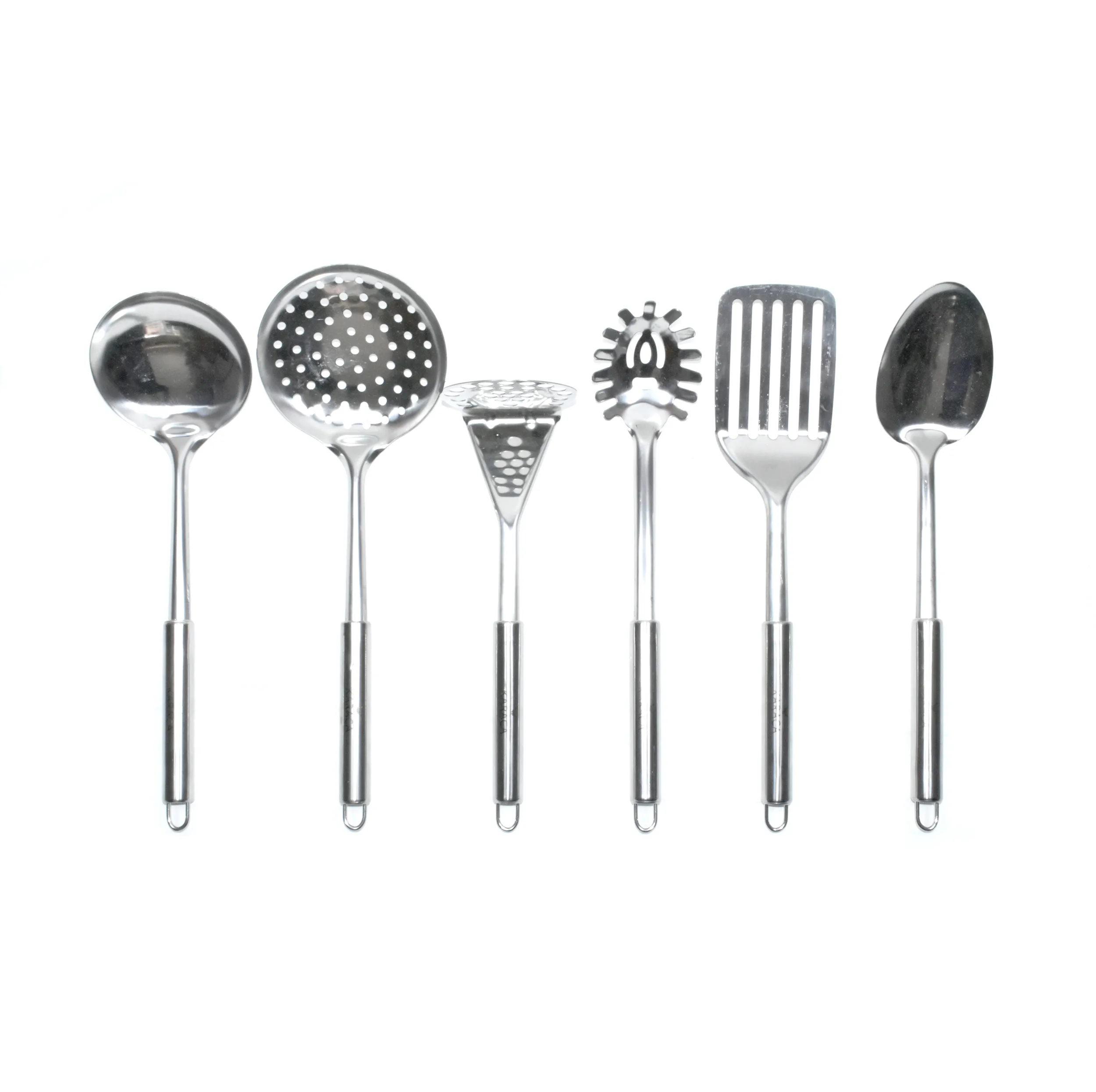 سرویس کفگیر و ملاقه 7 پارچه کاراجا مدل Chef