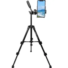 سه پایه دوربین نیفو مدل NP-3180 با حداکثر ارتفاع 150 سانتی‌متر