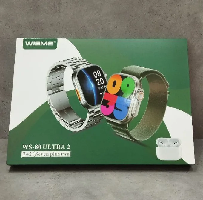 ساعت هوشمند ویسمی مدل WS-80 ULTRA 2
