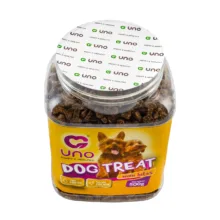 تشویقی خشک سگ اونو Mini Bites وزن 500 گرم، پروتئین 28 درصد، خاکستر 3 درصد