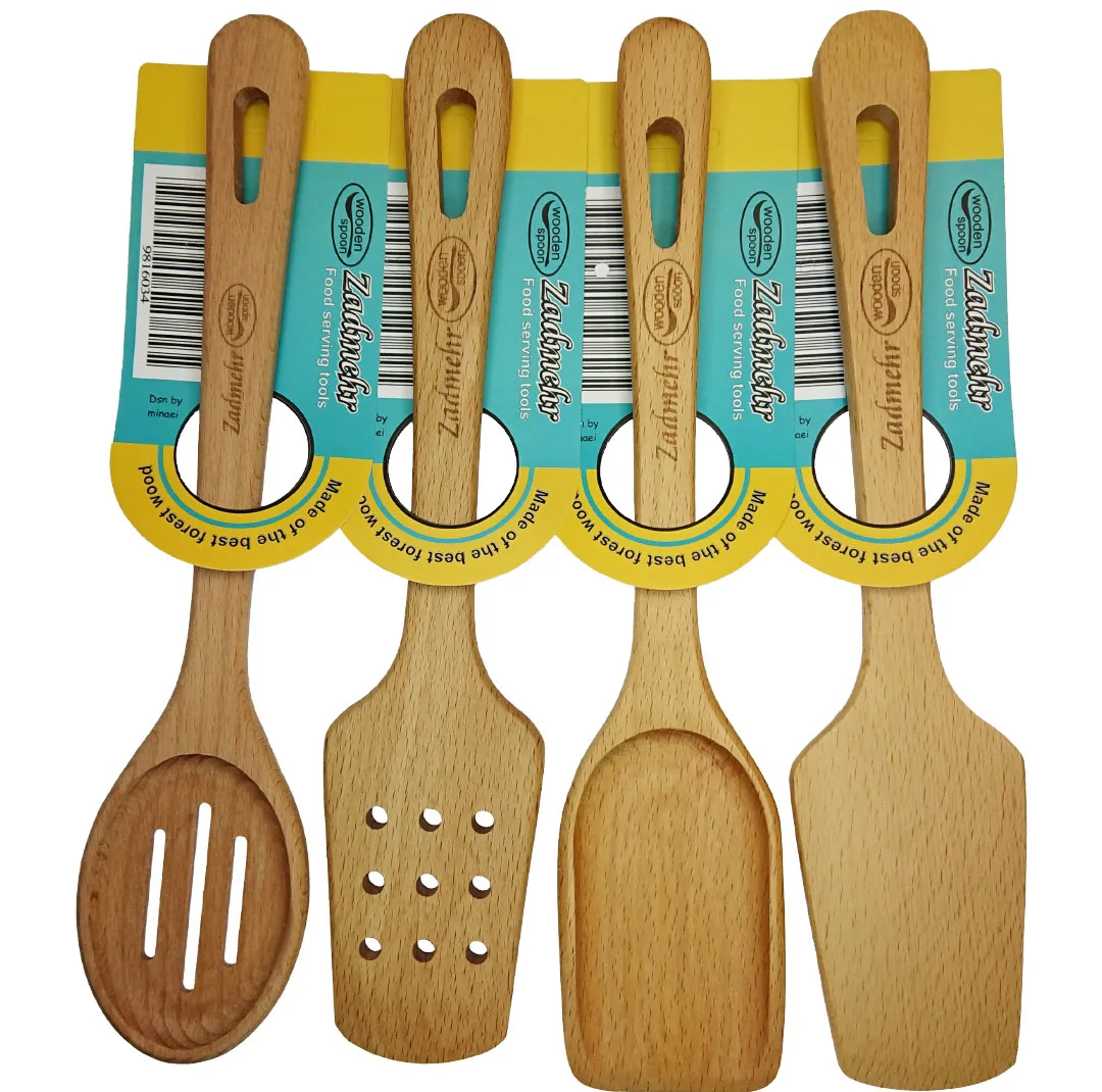 سرویس کفگیر ملاقه 4 پارچه زادمهر مدل k2584
