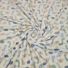 پتو مسافرتی 1 نفره مدل فیل و زرافه سایز 200x160 سانتی‌متر