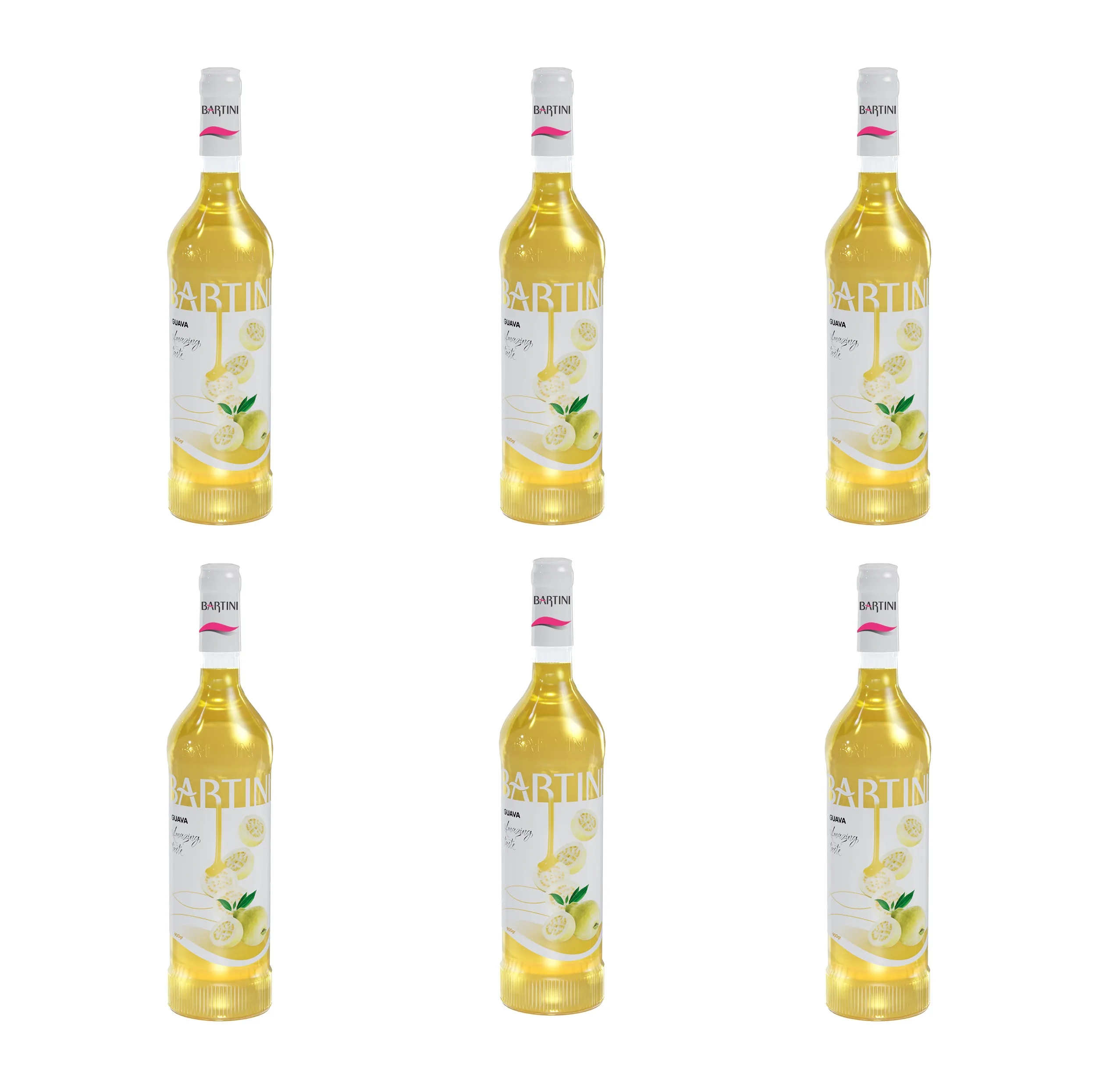 سیروپ گواوا بارتینی - 900 گرم بسته 6 عددی