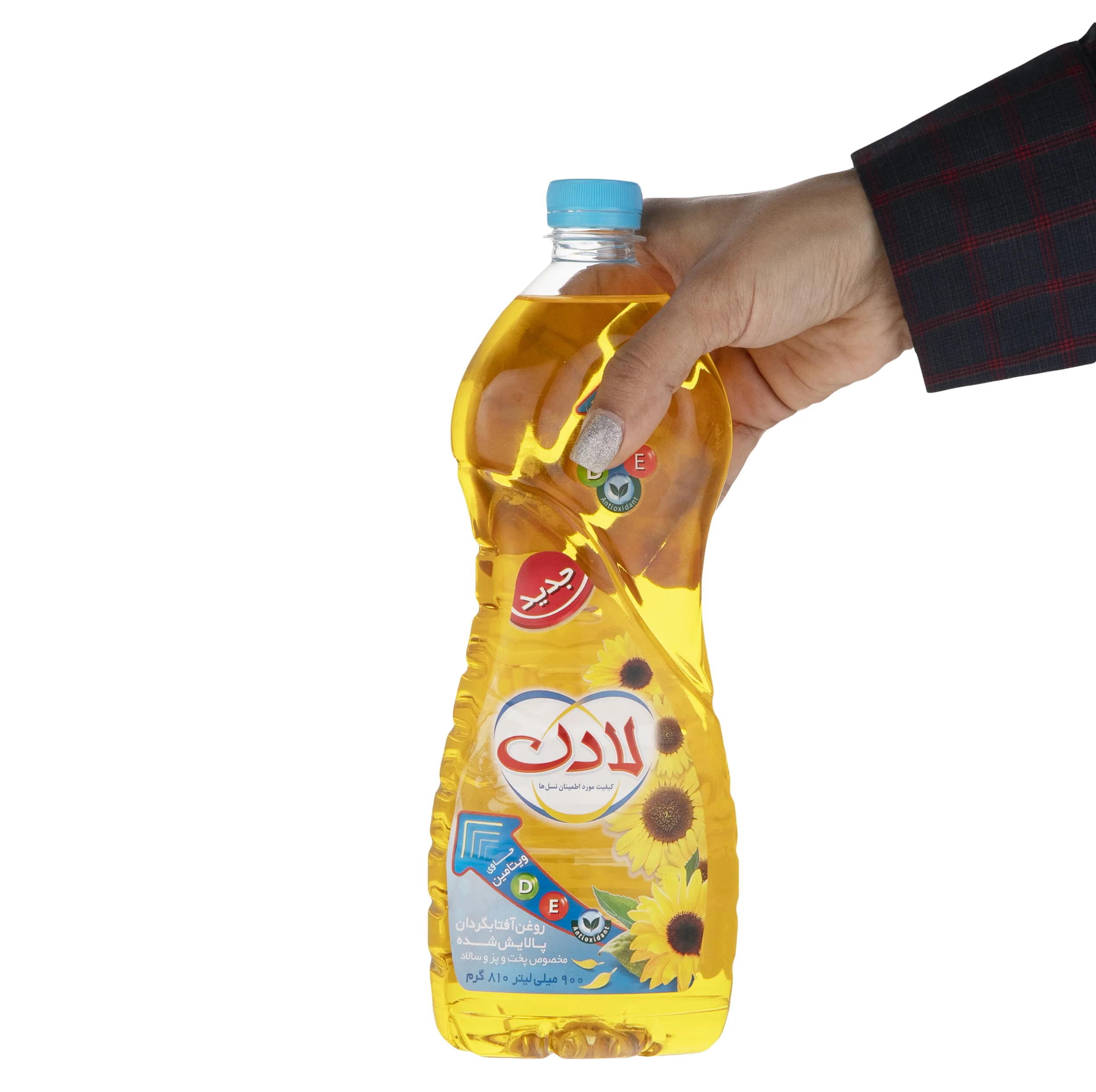 روغن مایع ویتامینه آفتاب گردان لادن - 900 میلی لیتر