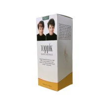 پودر پرپشت کننده مو تاپیک مدل FIBER وزن 50 گرم رنگ مشکی مجموعه 2 عددی
