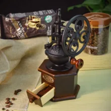 آسیاب دستی مدل چرخ دنده طرح 6 ضلعی