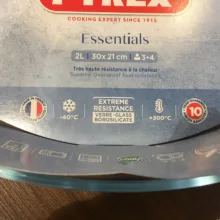 ظرف پخت پیرکس سری Essentials مدل بیضی کد 345